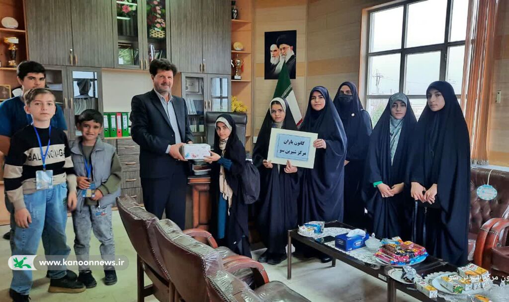 دیدار بهاری اعضای کانون شیرینسو با مسئولان شهر
