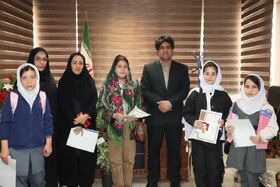 دیدار و گفتگوی صمیمانه کودکان و نوجوانان با فرماندار بستان آباد
