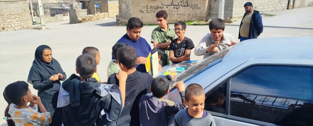 خدمات فرهنگی داوطلبانه مربی مسئول کانون پرورش فکری کبکیان در مناطق کم برخوردار