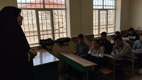 دیدار مسئول مرکز فرهنگی هنری کانون کردیجان با مدیران مدارس