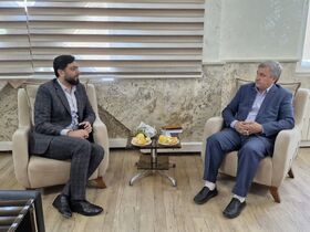 دیدار مدیر کل کانون پرورش فکری کودکان و نوجوانان استان قزوین با فرماندار تاکستان