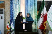 تقدیر مدیرکل کانون استان بوشهر از کارشناس مسئول اموراداری