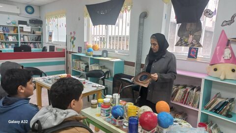 گرامی داشت  رو زجهانی فضا نورد در مراکز فرهنگی هنری کانون مازندران