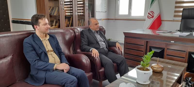 دیدار مدیرکل کانون با امام جمعه و فرماندار درگزین