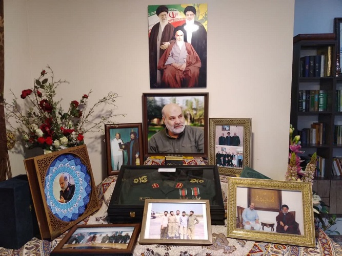 دیدار با خانواده شهید راه قدس سرلشگر پاسدار شهید محمدرضا زاهدی