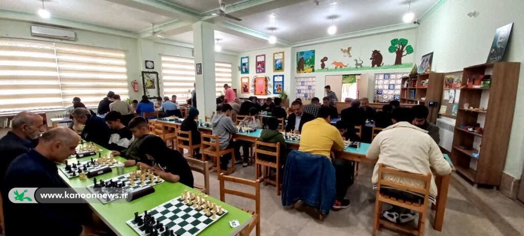 رقابت شطرنجبازان علیآبادی در کانون پرورش فکری