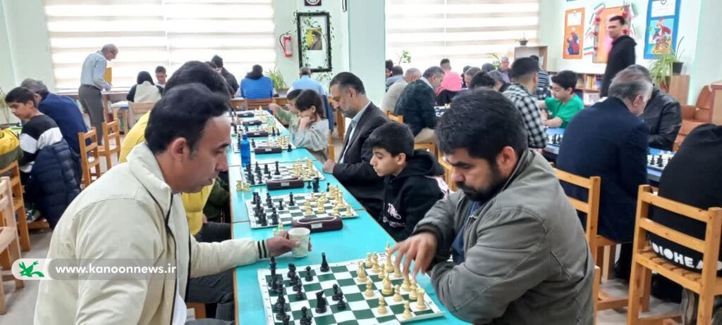 رقابت شطرنجبازان علیآبادی در کانون پرورش فکری
