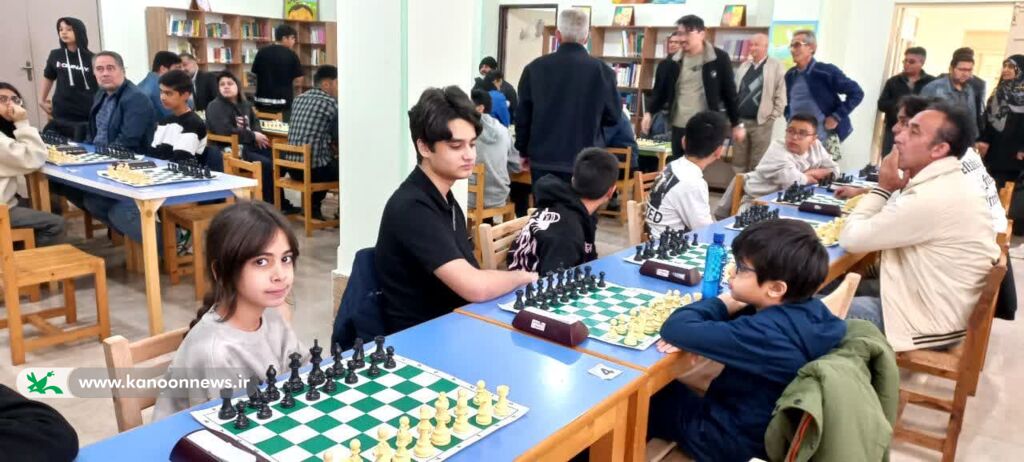 رقابت شطرنجبازان علیآبادی در کانون پرورش فکری