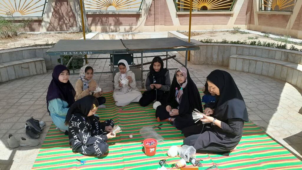 کاردستی.شاهرود در مرکز فرهنگی هنری شماره۲ شاهرود، دوریختنیها، جان دوباره گرفتند