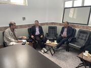 دیدار مدیر کل کانون استان قم با محمد منان رئیسی نماینده استان قم در مجلس
