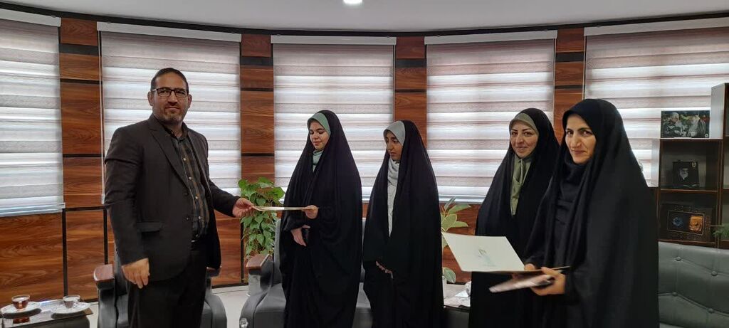 دیدار مدیرکل کانون همدان با فرماندار شهرستان فامنین