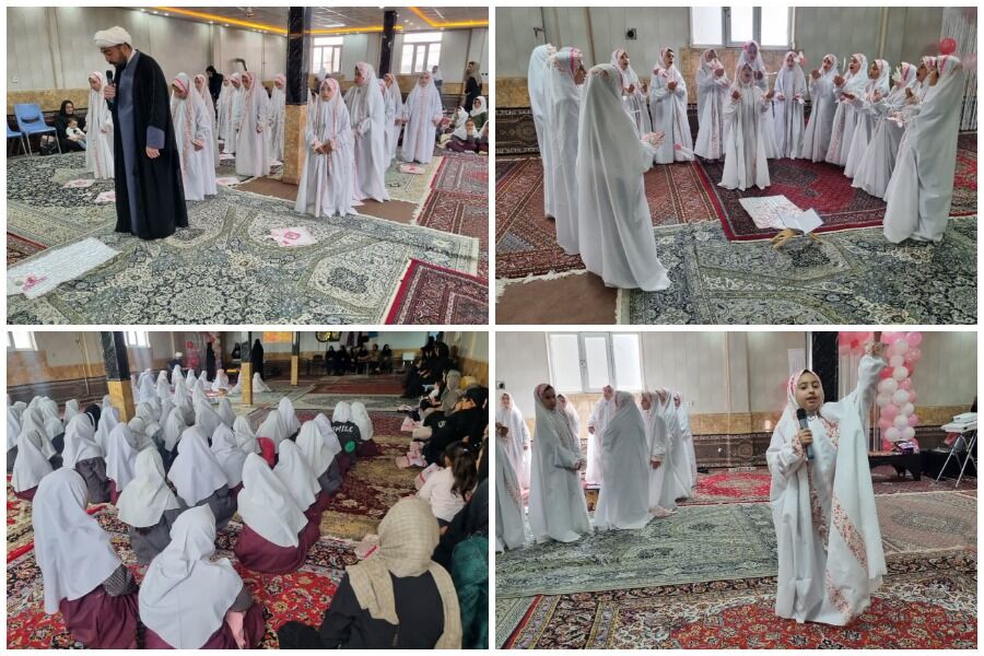 جشن بندگی در دولتآباد/ برگزاری مراسم جشن تکلیف با حضور دانشآموزان و همکاری کانون پرورش فکری