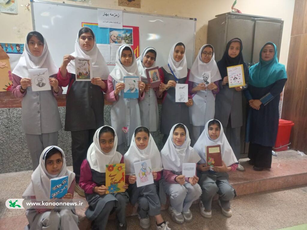 صبح شعر "زمزمه بهار" در اهرم با عطر گلستان سعدی