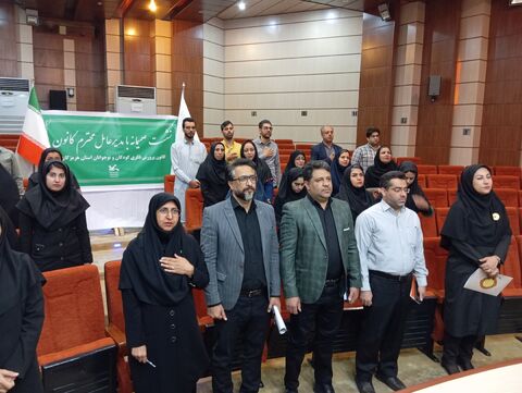 گفتگوی برخط مدیرعامل با کارکنان کانون هرمزگان