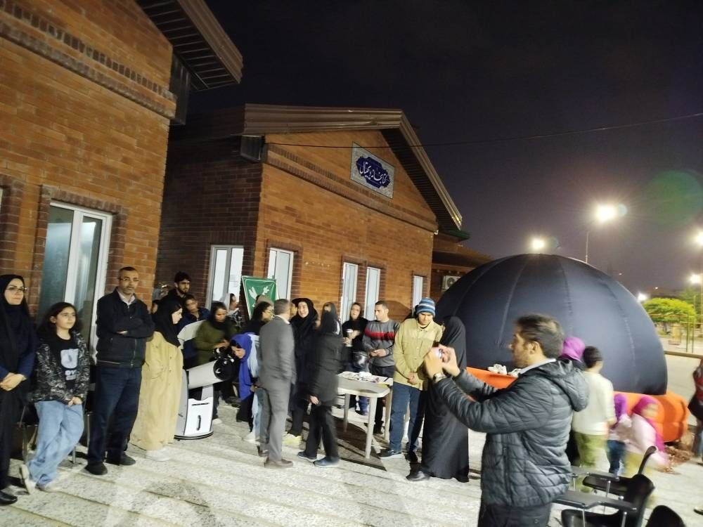 رصد عمومی سیارات در ساری؛ تجربهای شگفتانگیز زیر آسمان تاریک