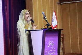 اسرا برکم، ستاره هرمزگان، در قم درخشید