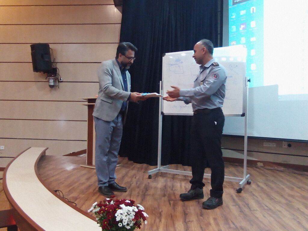 برگزاری کارگاه آموزشی اطفا حریق در کانون هرمزگان