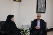 دیدار مدیرکل کانون با سرپرست اداره‌کل فرهنگ و ارشاد اسلامی گلستان