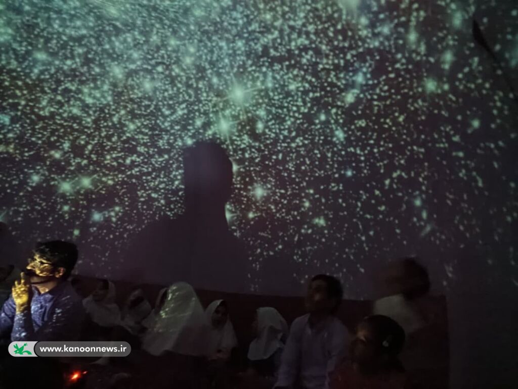 چتر آسمان‌نمای دیجیتال در آسمان مراوه‌تپه باز شد