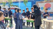 مربیان مرکز فرهنگی شماره ۶ مشهد کانون را به دانش‌آموزان معرفی کردند