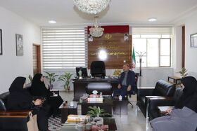 دیدار مدیرکل کانون با فرمانداران رامیان و مینودشت