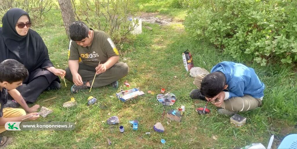 کانون یاران مرکزشماره یک خرمآباد روزی به یادماندنی در هفت چشمه رقم زدند