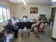 دیدار مدیرکل کانون استان مرکزی با معاون سیاسی، امنیتی و اجتماعی استانداری