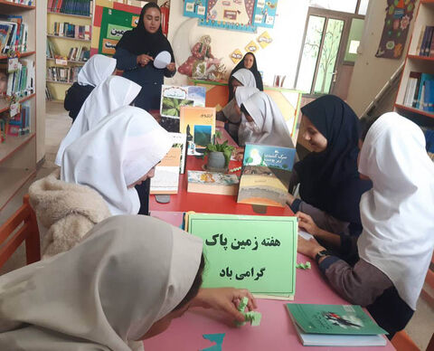 پاسداشت هفته زمین پاک در مراکز کانون استان اردبیل