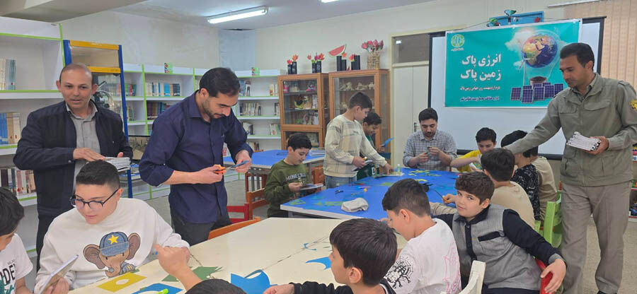 مراکز کانون استان اردبیل هفته زمین پاک را گرامی داشتند