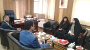 نشست صمیمانه سرپرست کانون استان تهران با فرماندار پیشوا