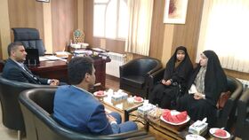 نشست صمیمانه سرپرست کانون استان تهران با فرماندار پیشوا