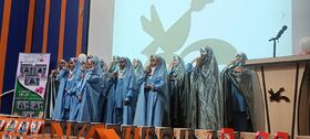 گزارش تصویری اولین همایش دختران نور و رحمت در مرکز شماره ۱۱ کانون کرمانشاه