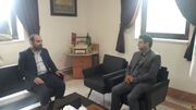 دیدار مدیر کل کانون استان با فرماندار شهرستان کلات