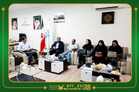 دیدار مدیرکل کانون پرورش فکری خوزستان و سرپرست فرمانداری ویژه خرمشهر