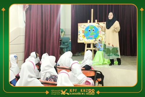 ویژه برنامه روز زمین پاک در مرکز مسجدسلیمان