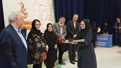 تجلیل از برگزیدگان جشنواره محبت