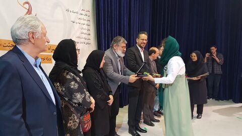 تجلیل از برگزیدگان جشنواره محبت