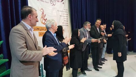 تجلیل از برگزیدگان جشنواره محبت