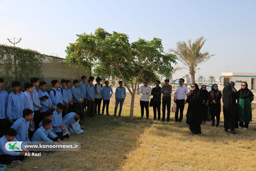 نوجوانان بوشهری در خور سلطانی روز ملی خلیج فارس را گرامی داشتند