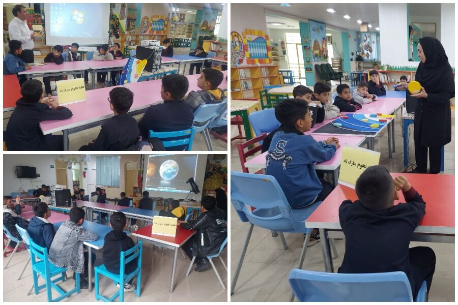 گرامیداشت هفته نجوم در مرکز شماره یک کانون پارسآباد و گرمی