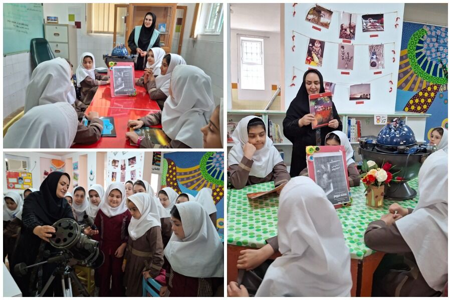 گرامیداشت هفته نجوم در مرکز شماره یک کانون پارسآباد و گرمی