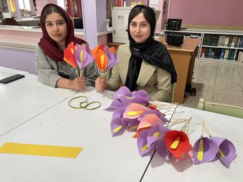 گرامیداشت روز دختر در مراکز کانون پرورش فکری کودکان و نوجوانان استان آذربایجان غربی