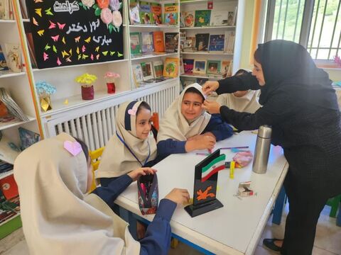 گرامیداشت روز دختر در مراکز کانون پرورش فکری کودکان و نوجوانان استان آذربایجان غربی