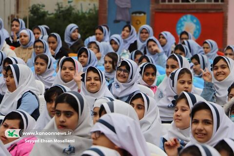 جشن بزرگ دهه کرامت در مدرسه هاجر گرگان برگزار شد