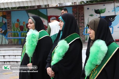جشن بزرگ دهه کرامت در مدرسه هاجر گرگان برگزار شد