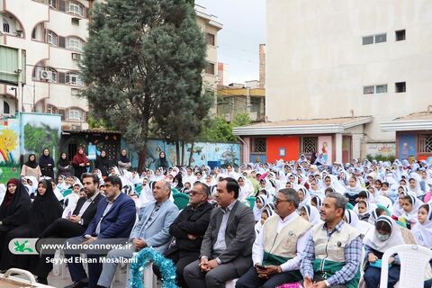 جشن بزرگ دهه کرامت در مدرسه هاجر گرگان برگزار شد