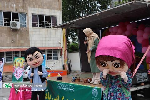 جشن بزرگ دهه کرامت در مدرسه هاجر گرگان برگزار شد
