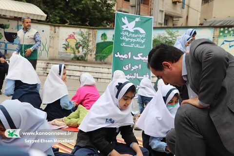 جشن بزرگ دهه کرامت در مدرسه هاجر گرگان برگزار شد