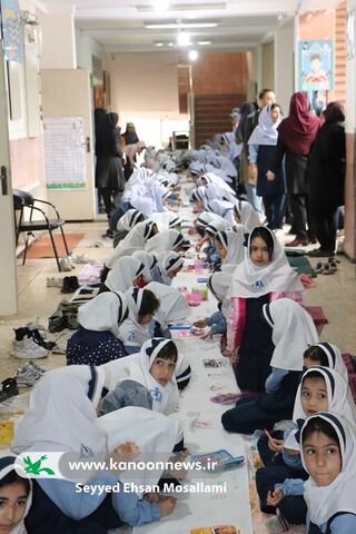 جشن بزرگ دهه کرامت در مدرسه هاجر گرگان برگزار شد