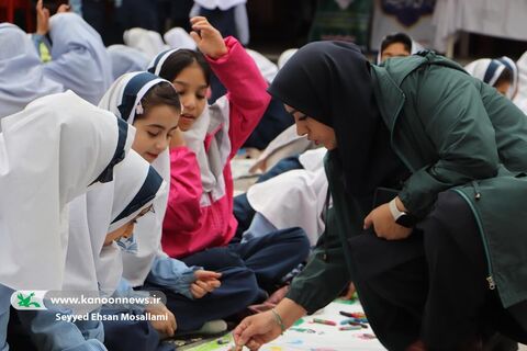 جشن بزرگ دهه کرامت در مدرسه هاجر گرگان برگزار شد